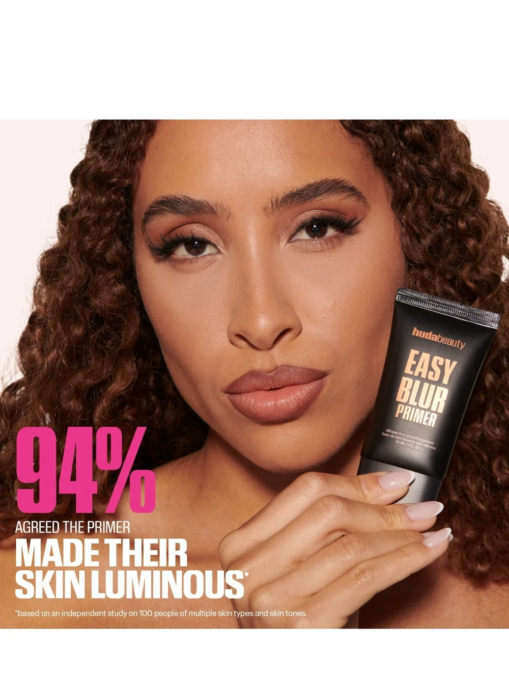 huda beauty Easy Blur Primer - Bronze Fudge NWOB✨ FREE GIFT WITH PURCHASE ✨